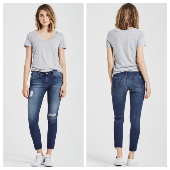 AG Jeans 27 The Legging Skinny 18 Years Destroyed - Picture 8 of 8